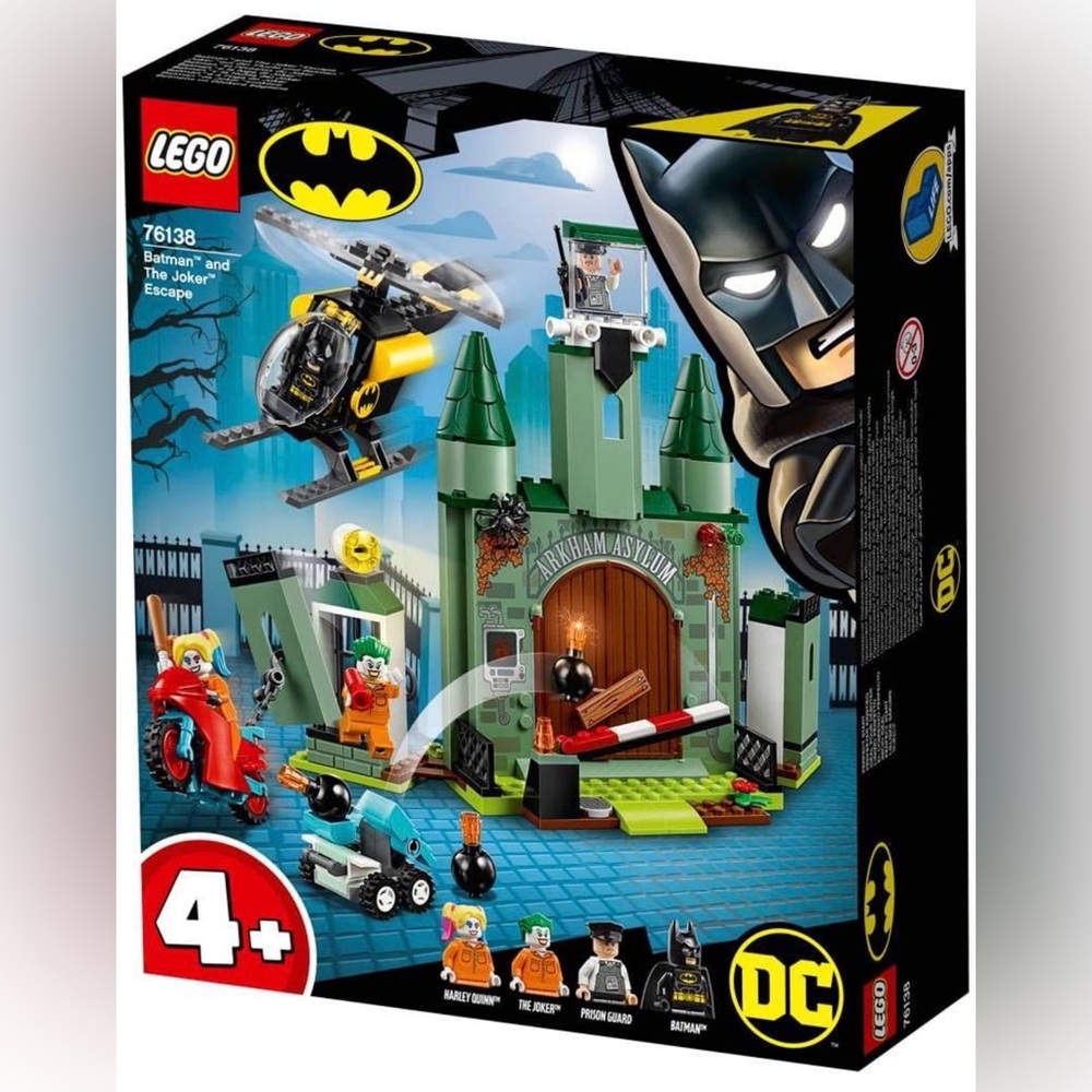 LEGO DC Batman & The Joker Escape 76138 Superhero Gotham MINIFIG Harley Quinn